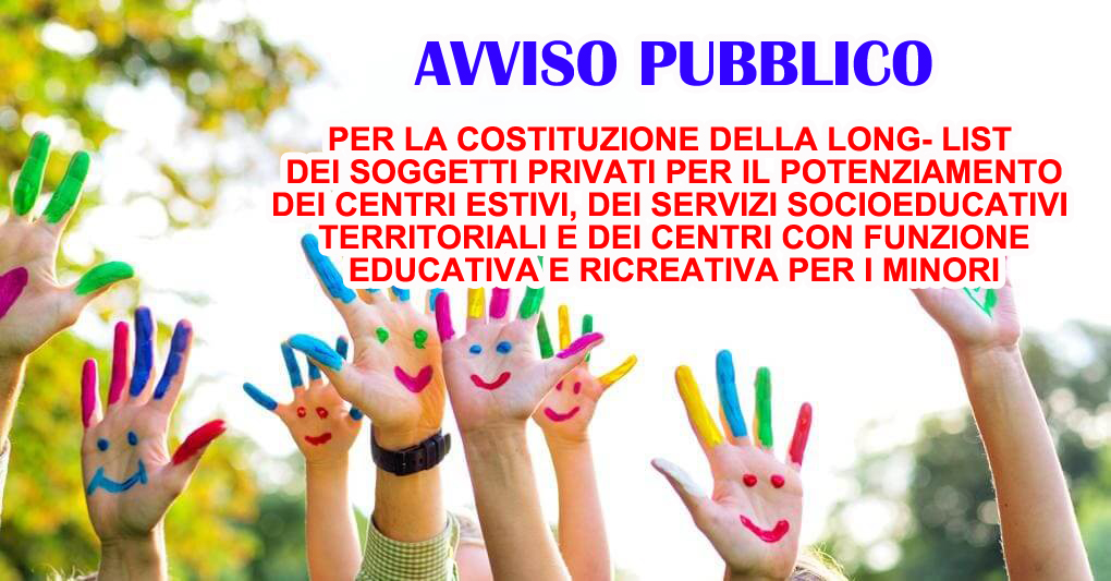 Immagine di Avviso pubblico per soggetti privati