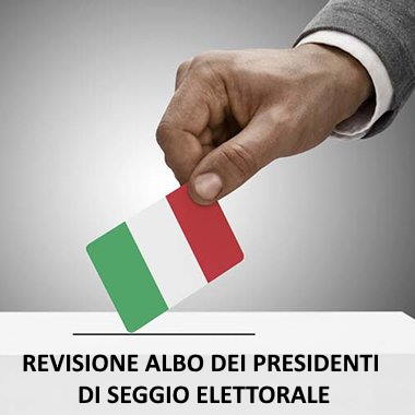 Immagine di Aggiornamento albo delle persone idonee all'ufficio di presidente di seggio elettorale