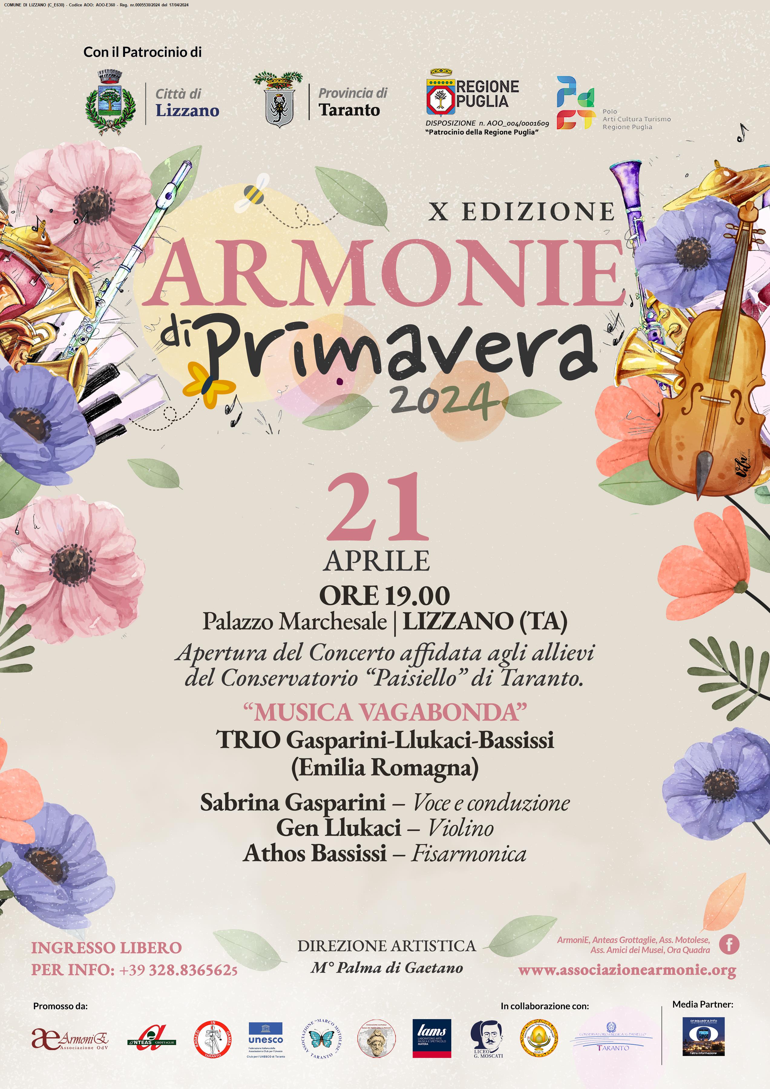 Immagine di X edizione armonie di primavera 2024